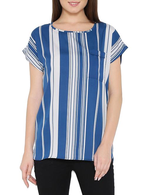 blue striped top - 14678963 - Very Small Image - 1
