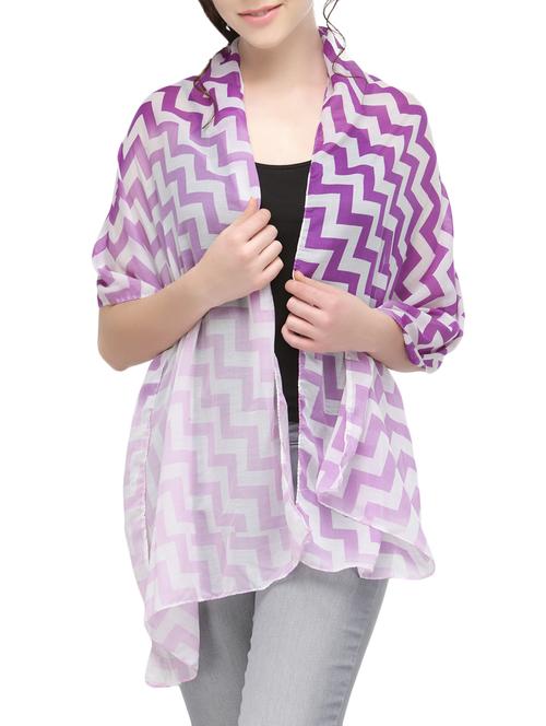printed cotton stole - 14680063 - Very Small Image - 1