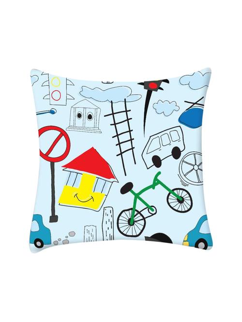 digitally printed single polyester cushion cover - 14697634 - Very Small Image - 1