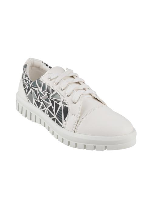 white lace-up sneaker - 14697841 - Very Small Image - 1