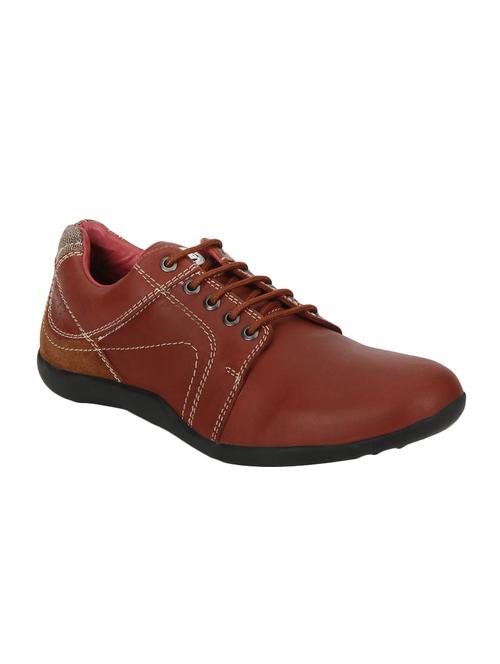 red chief brown leather lace up shoes - 14698253 - Very Small Image - 1