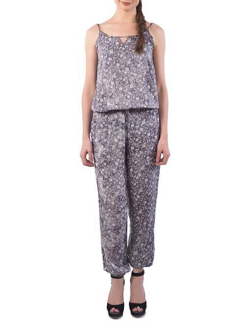 printed elasticated waist jumpsuit - 14710180 - Very Small Image - 1