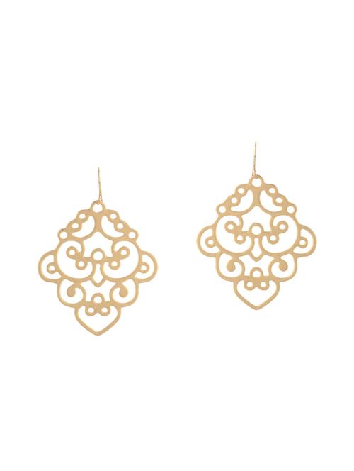gold tone drop earrings - 14712279 - Very Small Image - 1