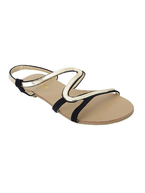 black back strap sandal - 14714885 - Very Small Image - 1
