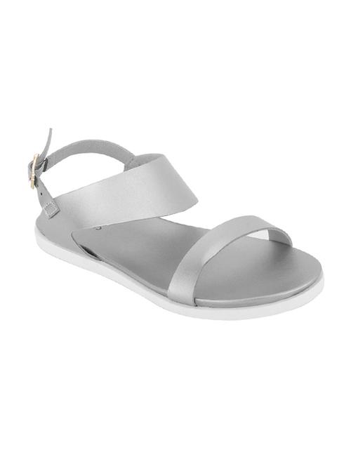 silver back strap sandal - 14714899 - Very Small Image - 1