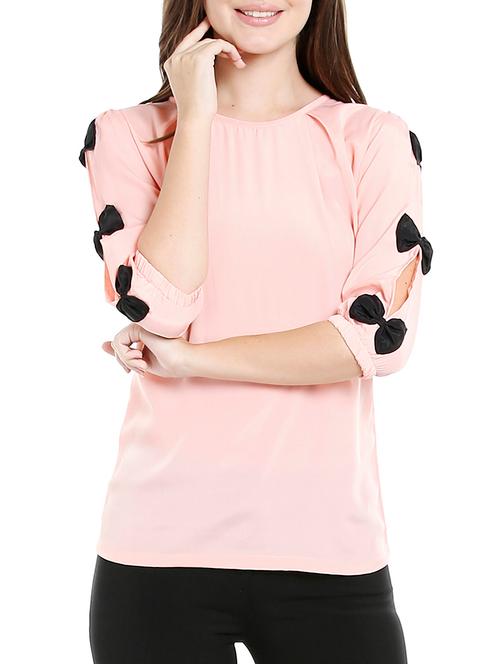 pink solid top - 14717032 - Very Small Image - 1