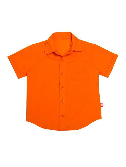 pocket patched curve hem shirt - 14717277 - Very Small Image - 1