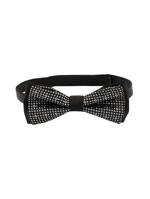 black satin bow tie - 14717703 - Very Small Image - 1