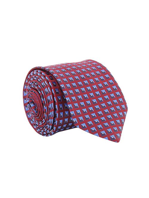 blue satin tie - 14717734 - Very Small Image - 1