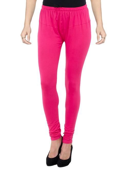 pink cotton leggings - 14720336 - Very Small Image - 1