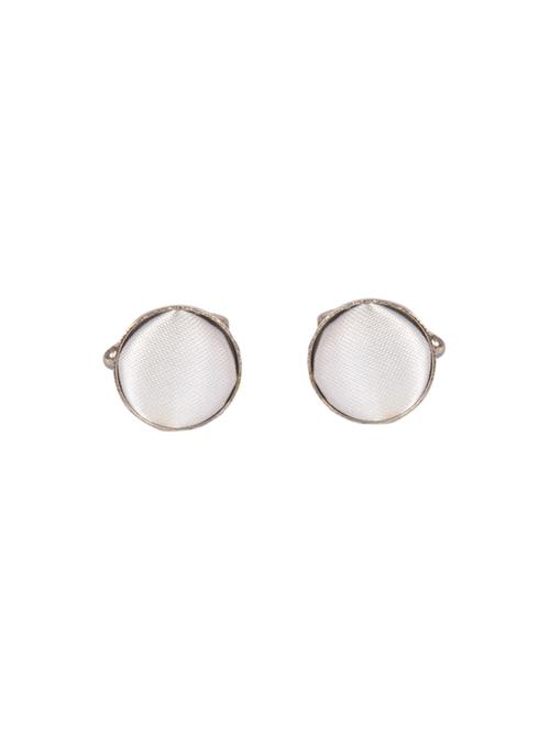 white metal cufflink - 14720909 - Very Small Image - 1