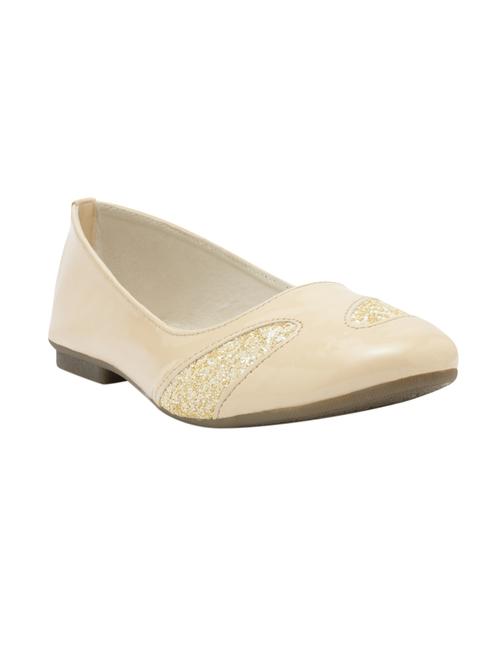 beige faux leather ballerina - 14722492 - Very Small Image - 1