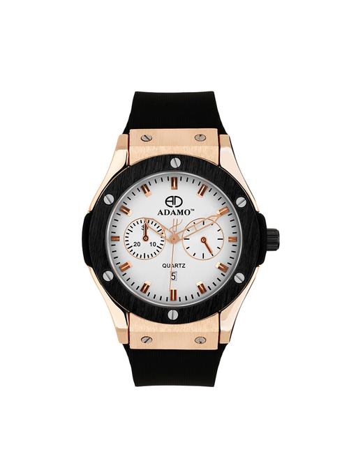 adamo metallic men's wrist watch a306kl01 - 14727732 - Very Small Image - 1