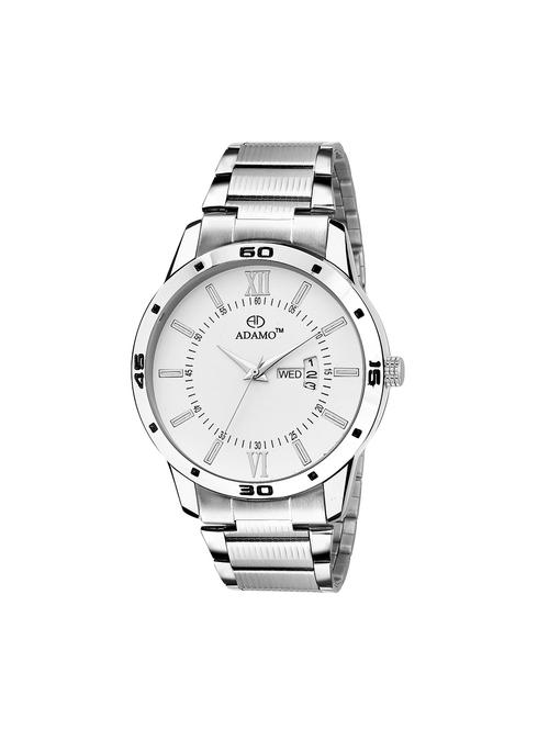 adamo (day & date) designer men's wrist watch a812sm01 - 14727779 - Very Small Image - 1