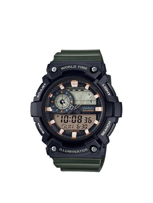 casio black dial men watch-ad225 - 14732492 - Very Small Image - 1