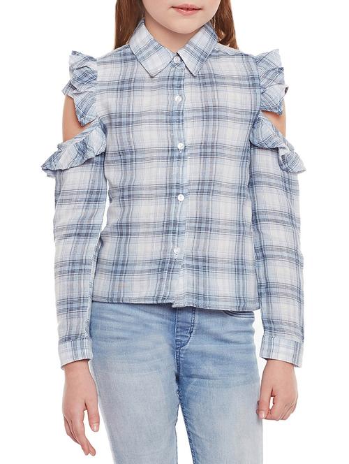 white cotton shirt - 14734101 - Very Small Image - 1