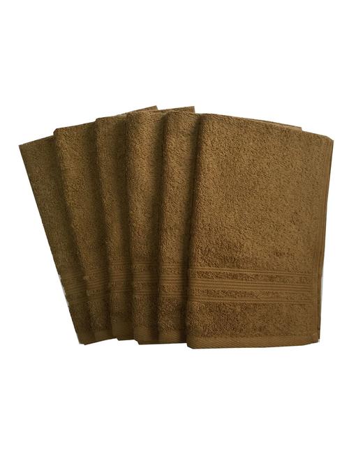 set of 6 super soft and fluffy hand towels - 14735279 - Very Small Image - 1