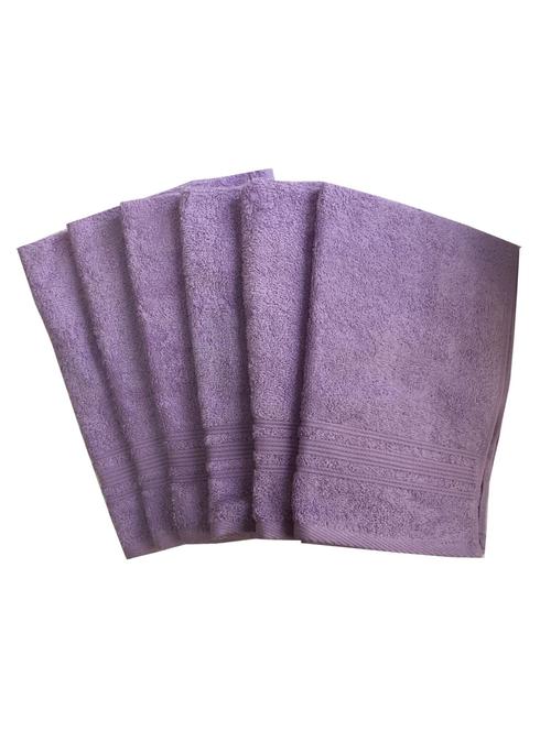 set of 6 super soft and fluffy hand towels - 14735282 - Very Small Image - 1