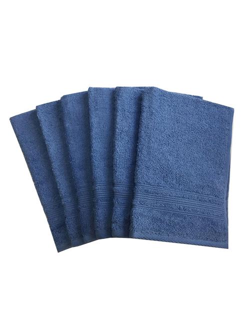 set of 6 super soft and fluffy hand towels - 14735289 - Very Small Image - 1