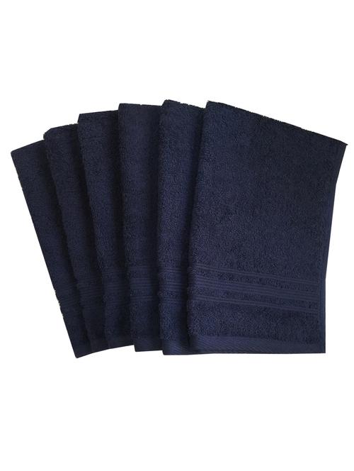 set of 6 super soft and fluffy hand towels - 14735291 - Very Small Image - 1