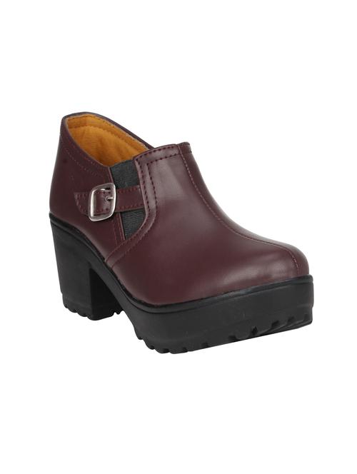brown slip on ankle  boot - 14740240 - Very Small Image - 1