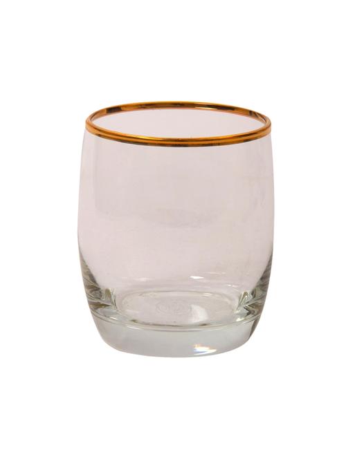 ivory rock platinum band glass, set of 6, 320ml, transparent - 14741166 - Very Small Image - 1