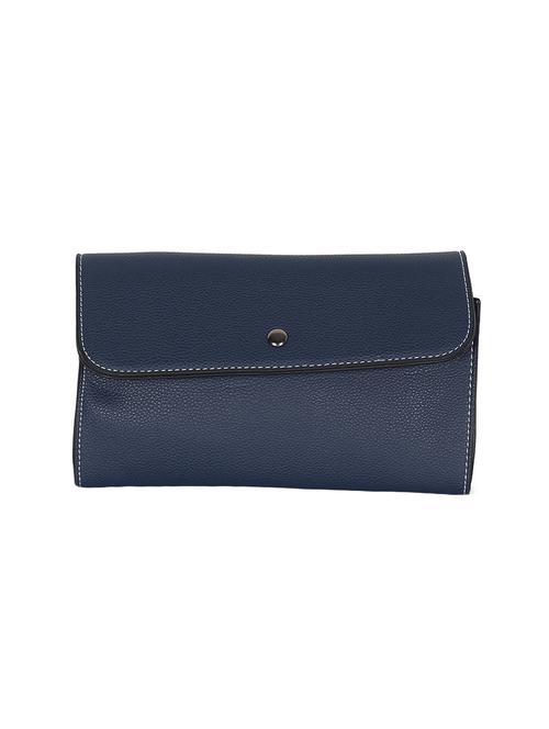 blue leatherette  regular purse - 14742458 - Very Small Image - 1