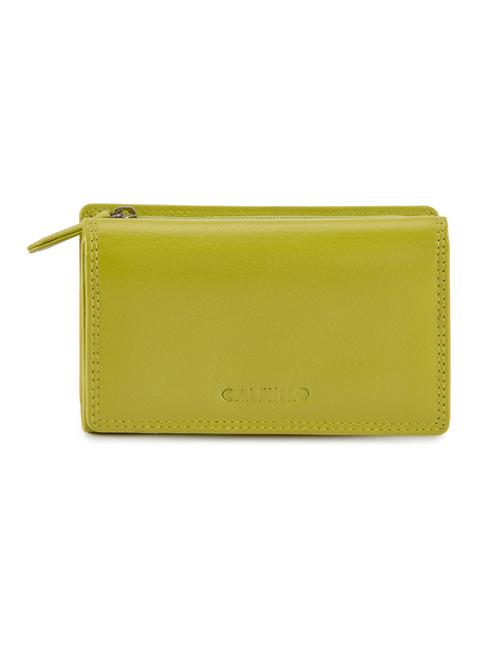 green  leather wallet - 14742853 - Very Small Image - 1