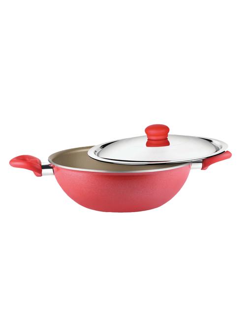 240mm omega gold series kadai  with ss lid - 14744560 - Very Small Image - 1