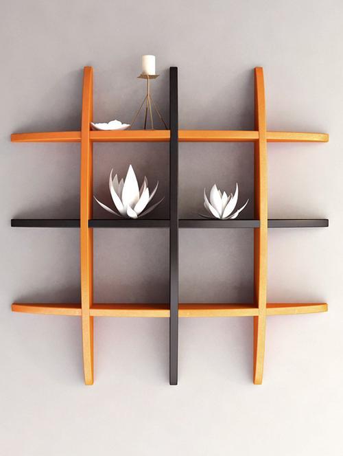 globe shape floating wall shelves rack - 14746156 - Very Small Image - 1