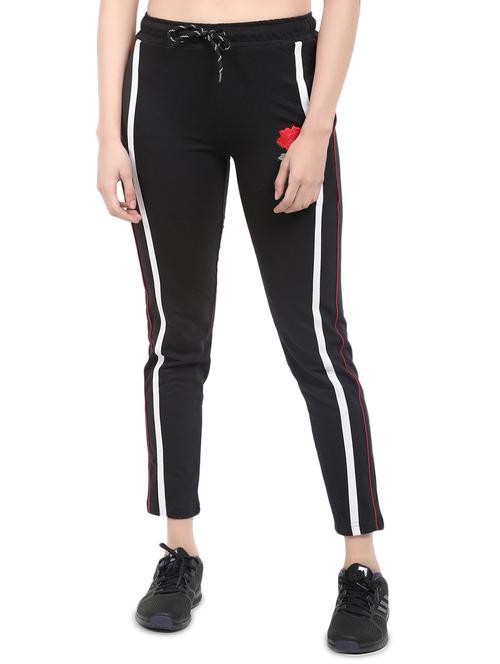 black solid jogger - 14750825 - Very Small Image - 1