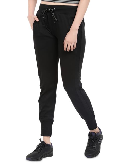 black solid jogger - 14750830 - Very Small Image - 1
