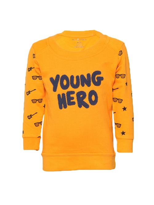 yellow cotton sweatshirt - 14750872 - Very Small Image - 1