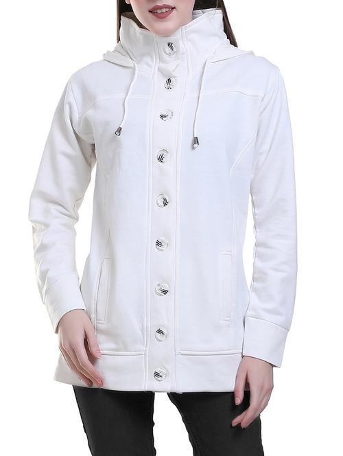 white woolen over coat - 14753641 - Very Small Image - 1