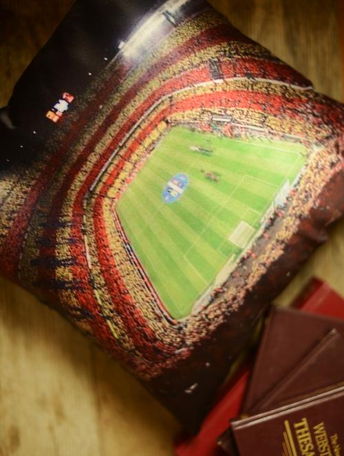 Football Stadium Cushion Cover - 14759 - Very Small Image - 1