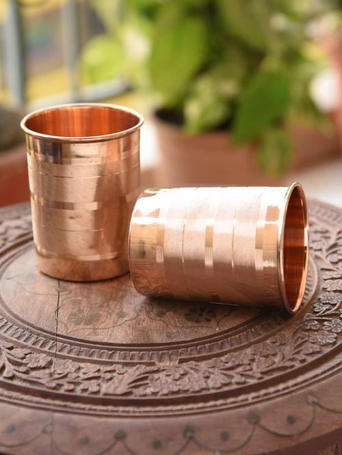 copper water glasses - set of 2 - 14764361 - Very Small Image - 1