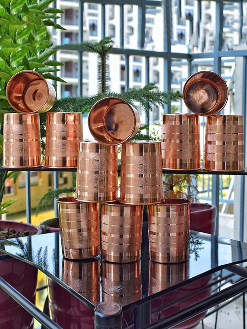 copper water glasses - set of 12 - 14764363 - Very Small Image - 1