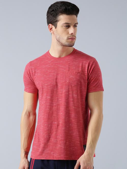 red cotton pocket t-shirt - 14769990 - Very Small Image - 1