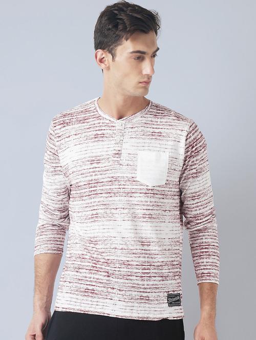 red cotton pocket t-shirt - 14770051 - Very Small Image - 1