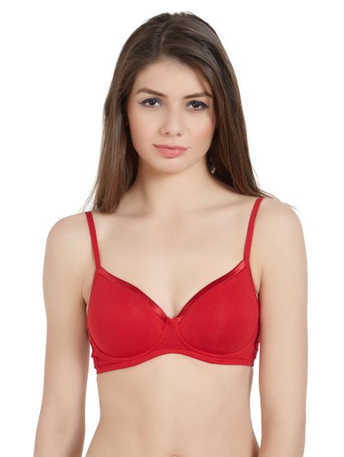 lightly padded solid bra - 14772058 - Very Small Image - 1