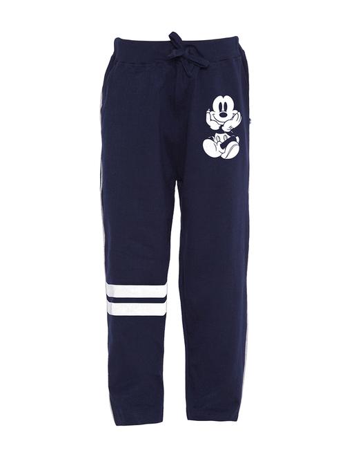 blue cotton track pant - 14783395 - Very Small Image - 1