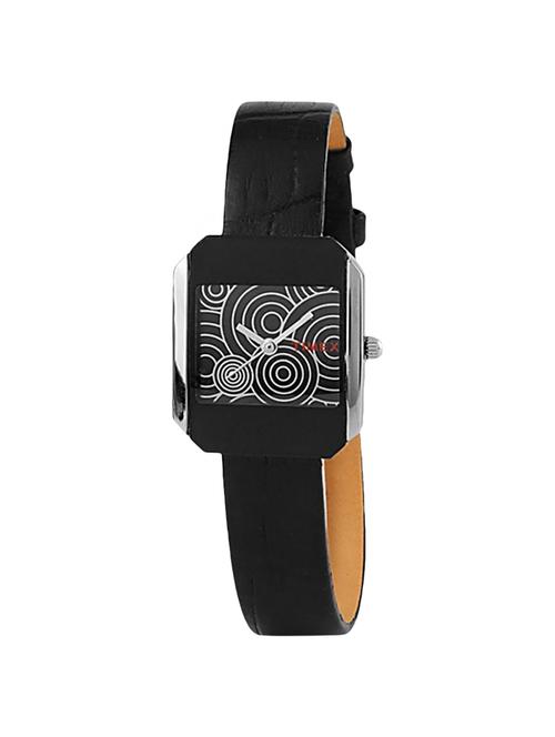 timex black dial  watch for women - ib04 - 14784845 - Very Small Image - 1