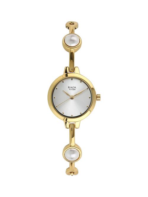 titan white dial  watch for women - 2576ym01 - 14784908 - Very Small Image - 1