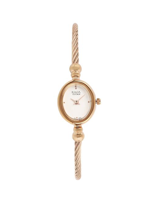 titan gold dial  watch for women - 197wm01 - 14784921 - Very Small Image - 1