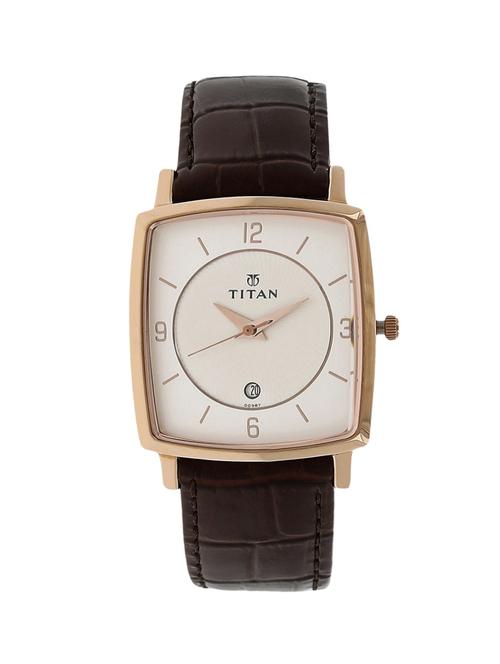 titan white dial watch for men - 9159wl01 - 14785176 - Very Small Image - 1