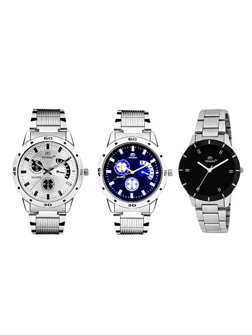 adamo set of 3 wrist watch 108109804 - 14789137 - Very Small Image - 1