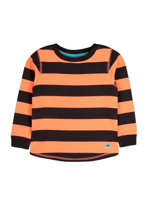 crew neck striped sweatshirt - 14792077 - Very Small Image - 1