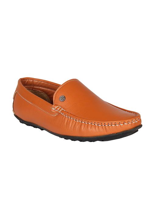 tan leather slip on loafer - 14794510 - Very Small Image - 1