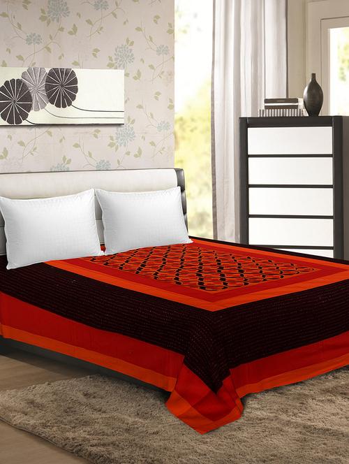 new patch work cotton double bedsheet - 14798340 - Very Small Image - 1