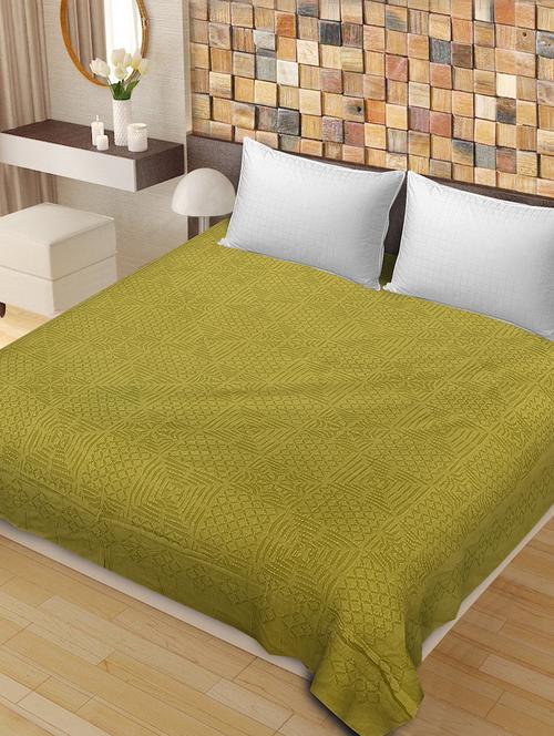 cut work cotton double bedsheet - 14798360 - Very Small Image - 1